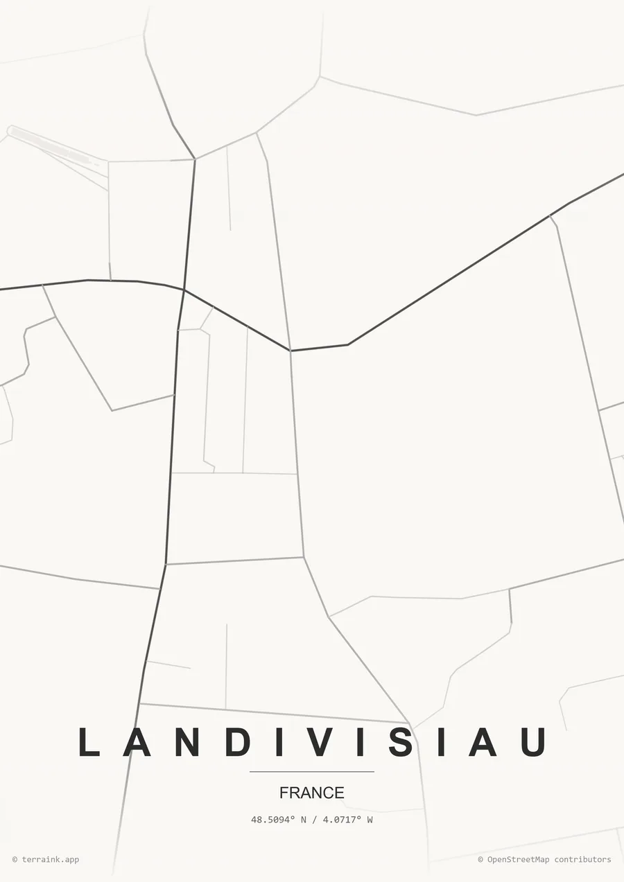 Plan de situation de Nomos à Landivisiau